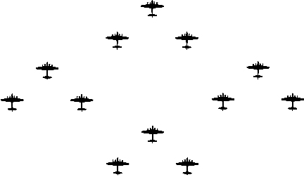Squadron Box Formation Drawing
